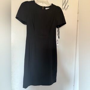 Calvin Klein Classic Black Midi Dress